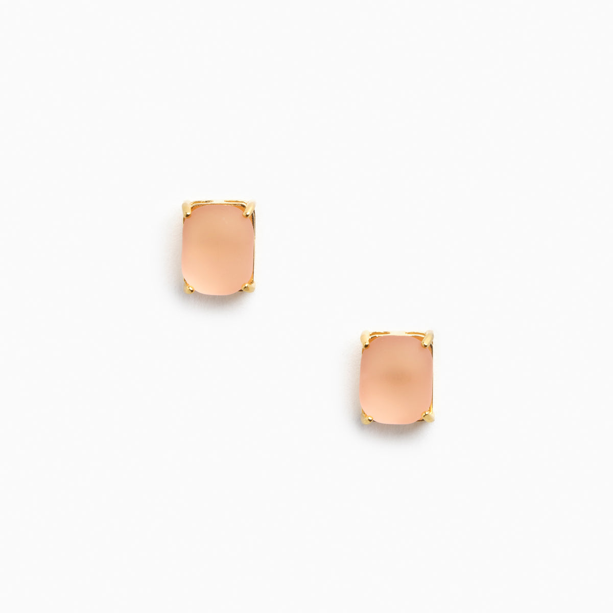 Pebble Post Earrings, Peony – FALLEN ARISTOCRAT